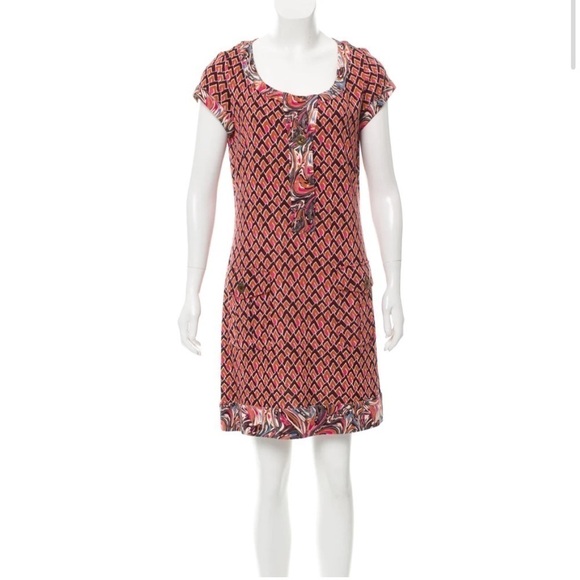 Diane Von Furstenberg Silk Kian Dress - Picture 1 of 7